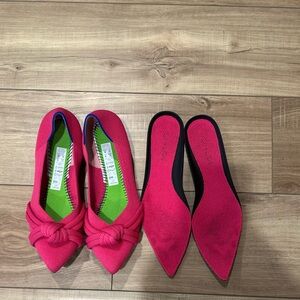 Rothy's Pink Knot Flats